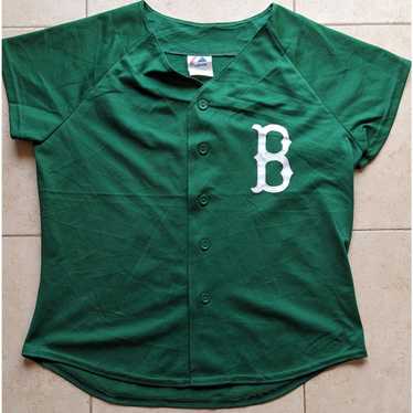 Majestic St Pats Boston Red Sox Majestic jersey W… - image 1