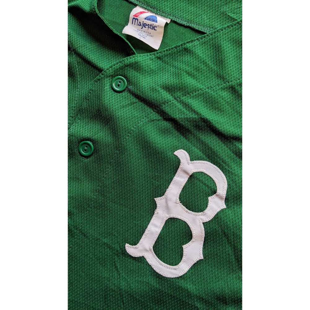 Majestic St Pats Boston Red Sox Majestic jersey W… - image 2