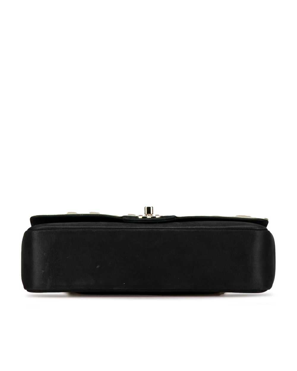 Chanel Bicolor Caviar Double Flap Shoulder Bag - image 4