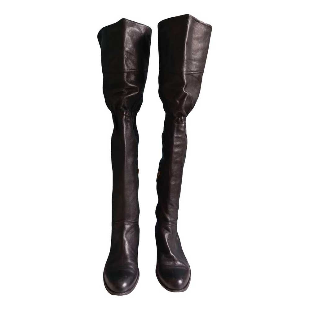 Jimmy Choo Leather riding boots - image 1