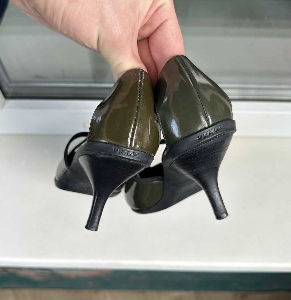 Luxury × Prada × Vintage Prada patent leather hee… - image 9