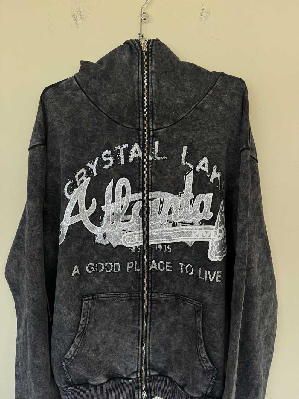 Vintage Crystal Lakes Full Zip Hoodie - image 2