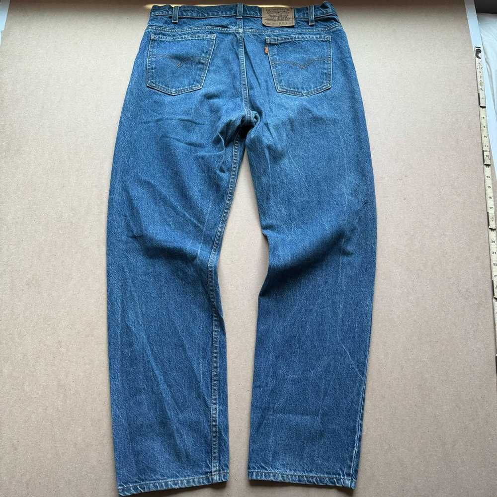 Levi's Vintage 80s 90s Levi’s 505 Mid Wash Straig… - image 2