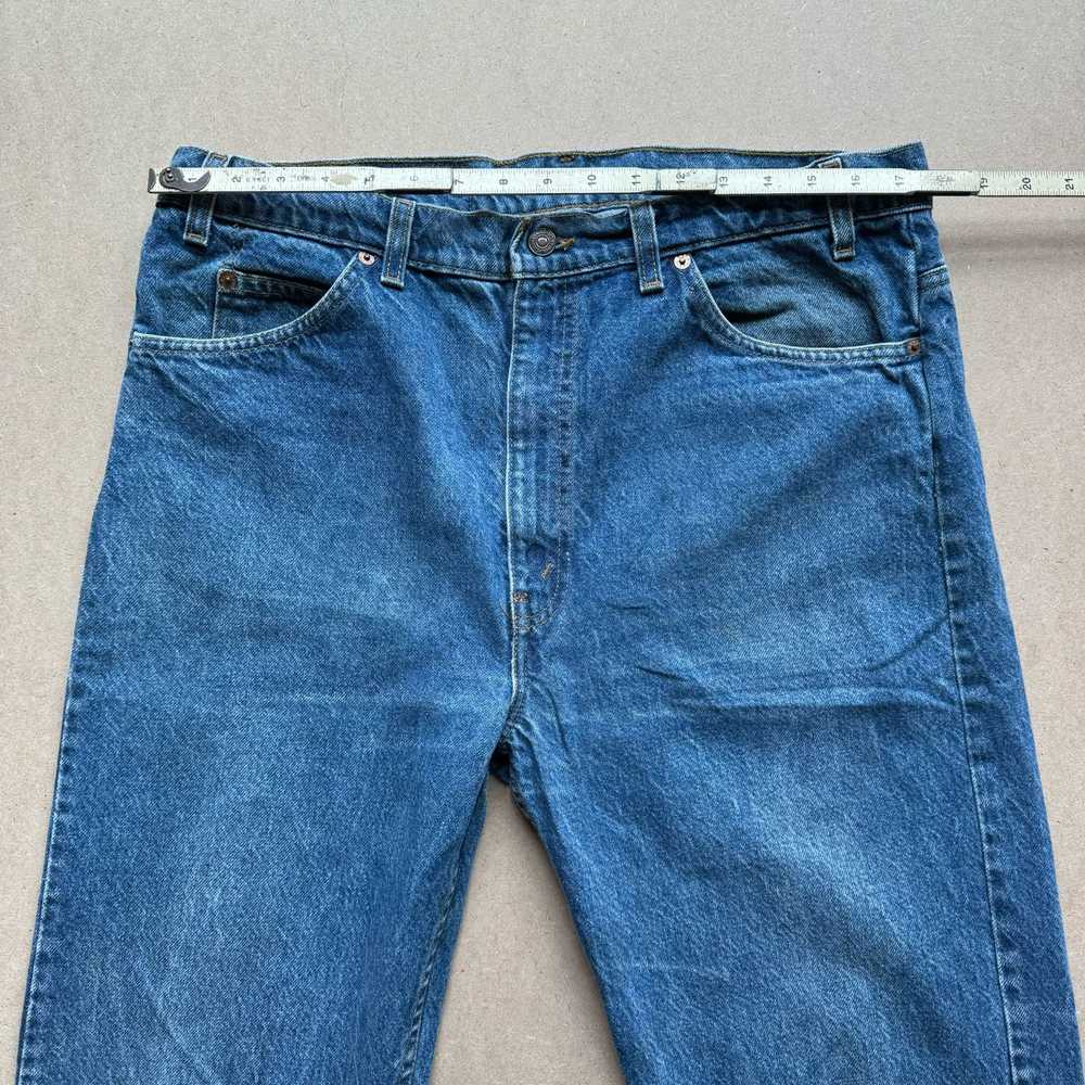 Levi's Vintage 80s 90s Levi’s 505 Mid Wash Straig… - image 5