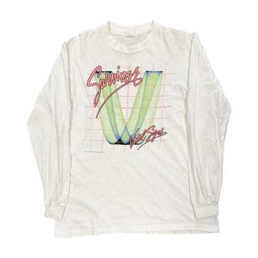 Vintage Mid 80s Survivor "Vital Signs" Tour Tee - image 1