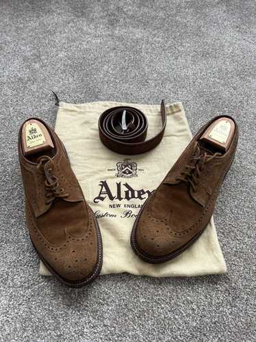 Alden $700 RARE Alden Snuff Suede Longwing 9.5 D +