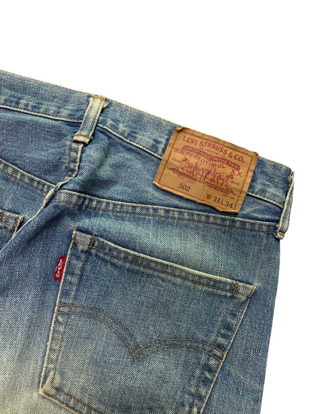 Levi's × Talon × Vintage Vintage LEVIS 502 LVC Ta… - image 11