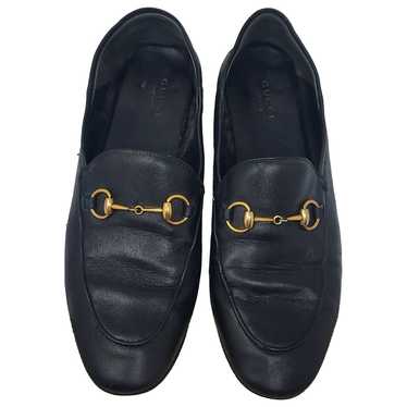 Gucci Brixton leather flats - image 1