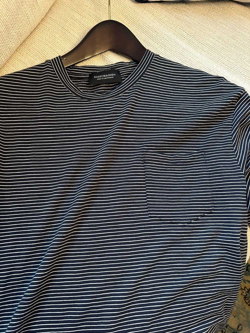 Scotch & Soda Scotch and Soda Striped T-Shirt - image 4