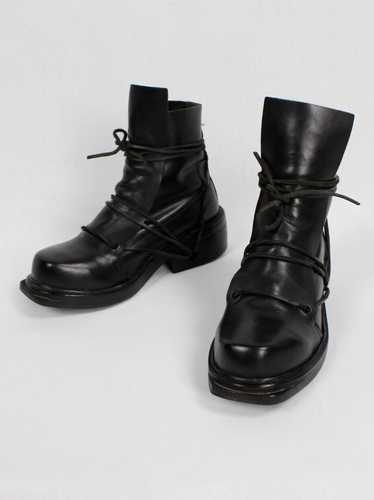 Dirk Bikkembergs Dirk Bikkemberg Wooden Heel Leath