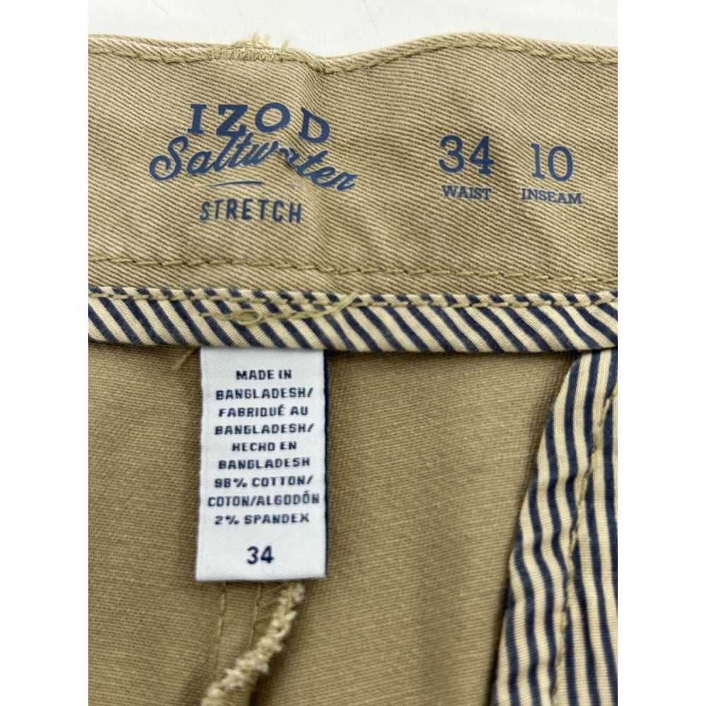 Izod Izod Saltwater Stretch Shorts 34W 10" Inseam… - image 3