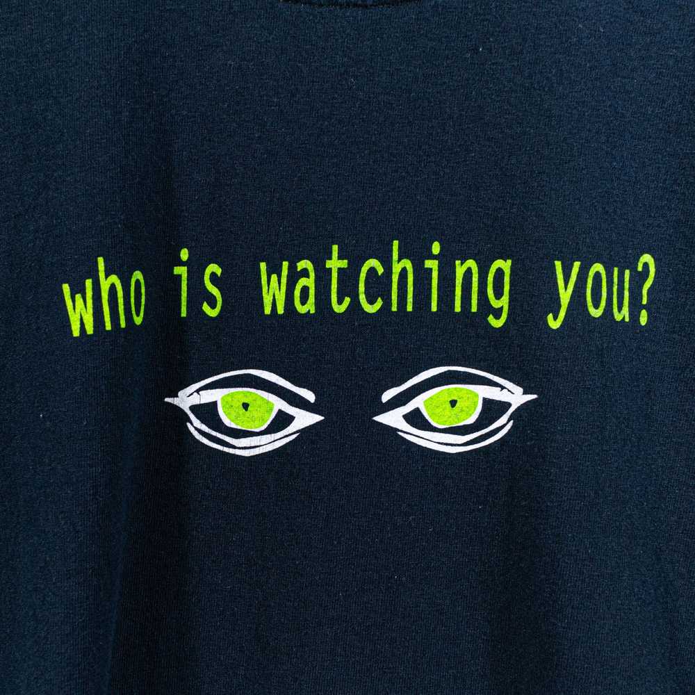 Art × Humor × Vintage Whos Watching You T-Shirt X… - image 1