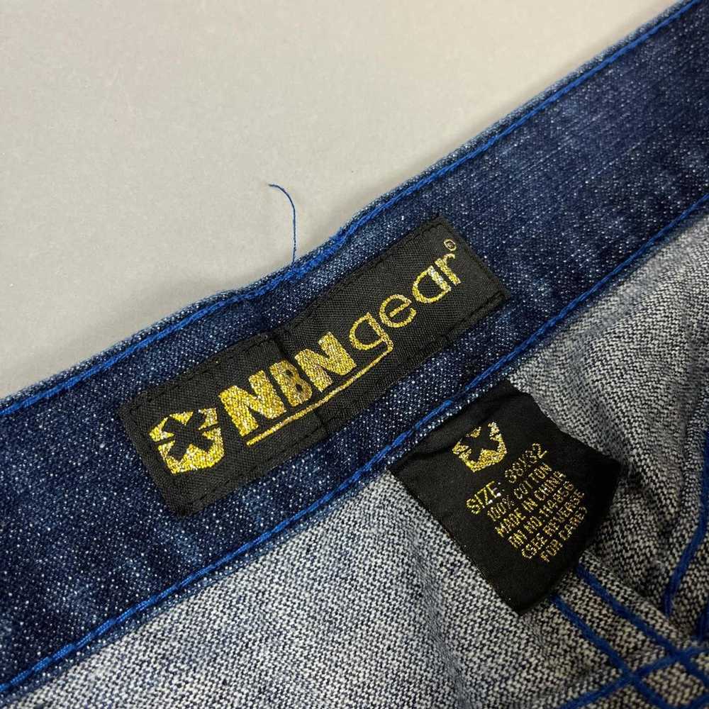 Streetwear Really Cool NBN Gear Pocket Jeans - image 4