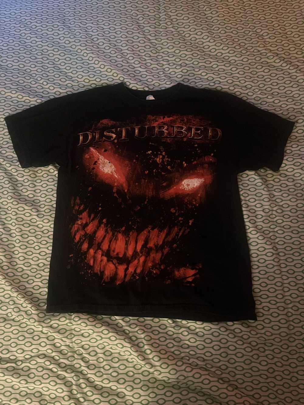 Vintage Disturbed 2000s Band T-Shirt - image 1