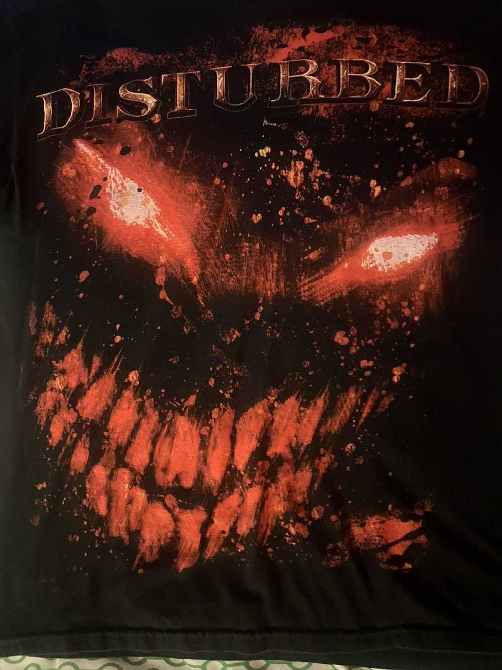 Vintage Disturbed 2000s Band T-Shirt - image 3