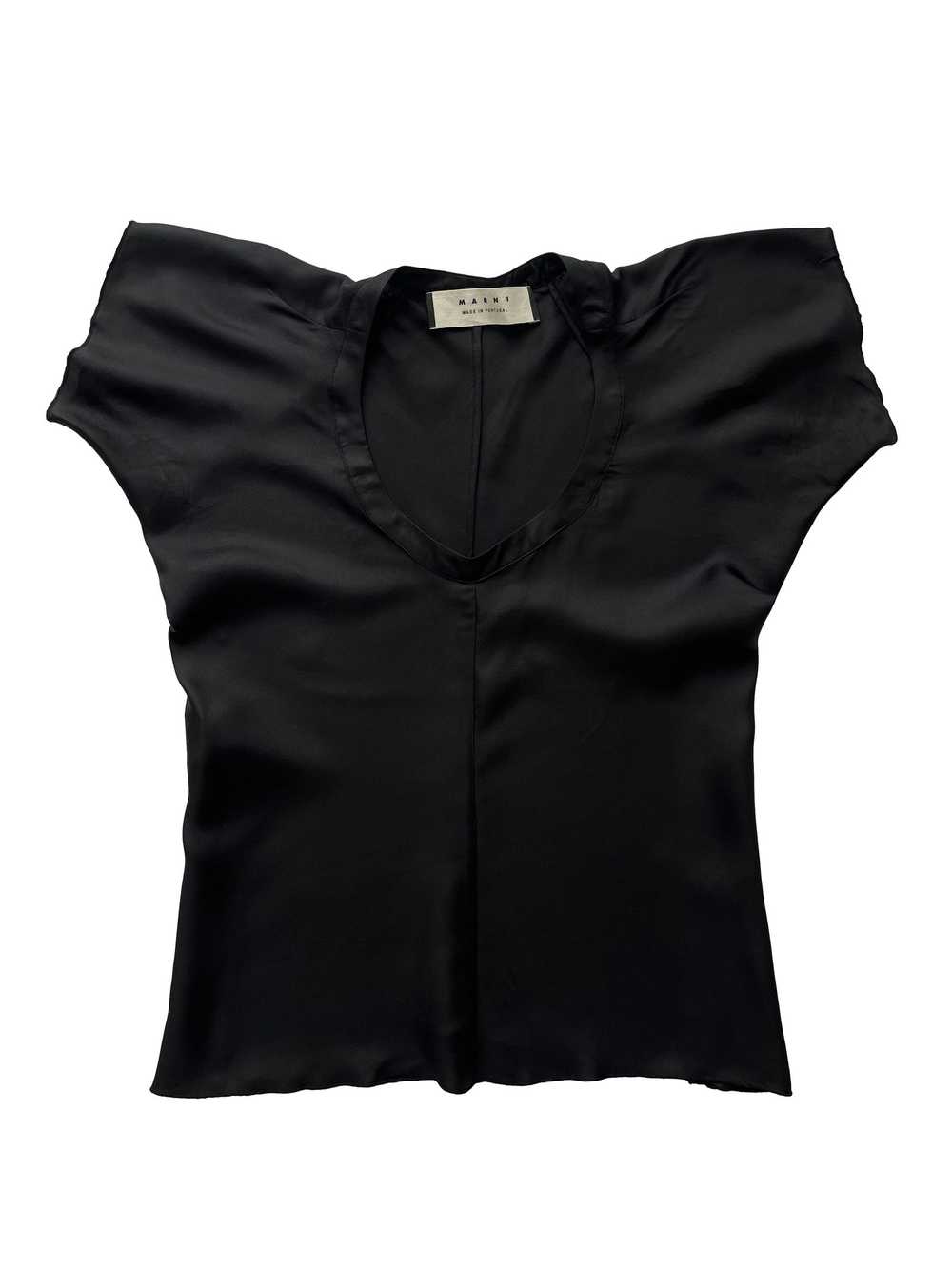 Marni ⚡️QUICK SALE⚡️Marni Black Silk Short Sleeve… - image 2