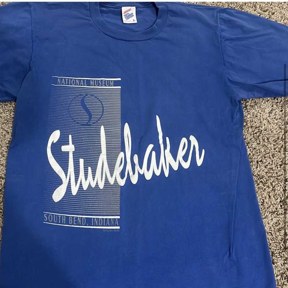 Jerzees × Vintage Vintage Studebaker T-shirt - image 2