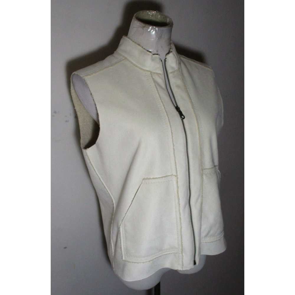 Vintage Women's J. JILL Beige Full Zip Faux Suede… - image 3