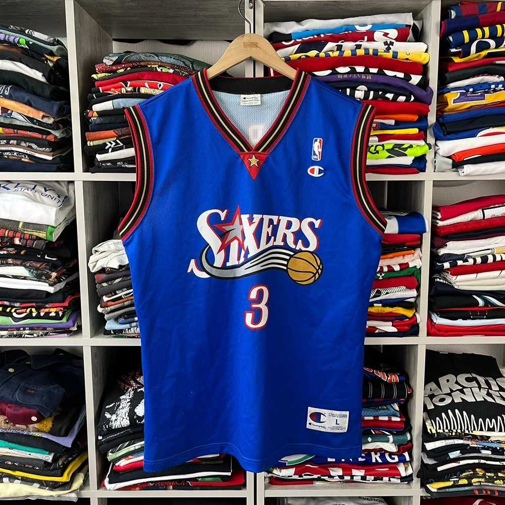 Champion × NBA × Vintage CHAMPION NBA PHILADELPHI… - image 1