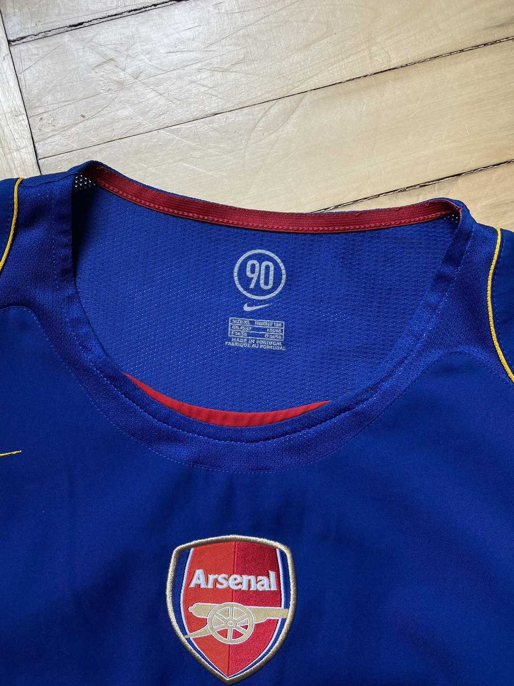 Nike × Soccer Jersey × Vintage Nike Arsenal O2 So… - image 6