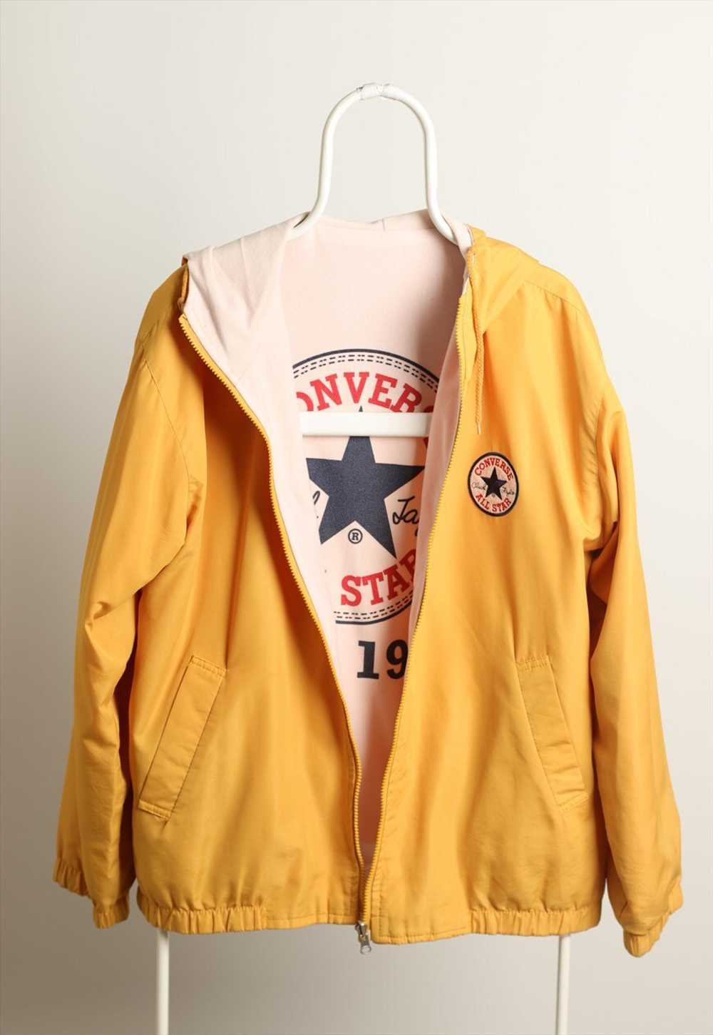 Vintage Converse Reversible Windbreaker Large Log… - image 2