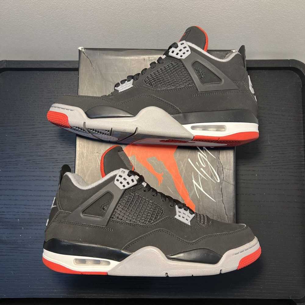 Jordan Brand Size 11 Jordan 4 Retro OG Bred (2019) - image 3