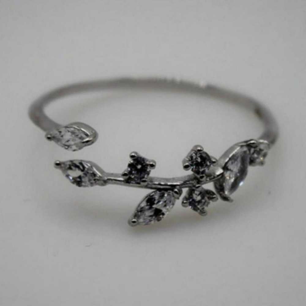 Non Signé / Unsigned Silver ring - image 5