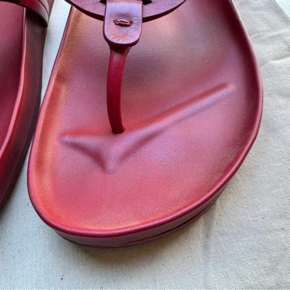 Tory Burch Leather flip flops - image 4