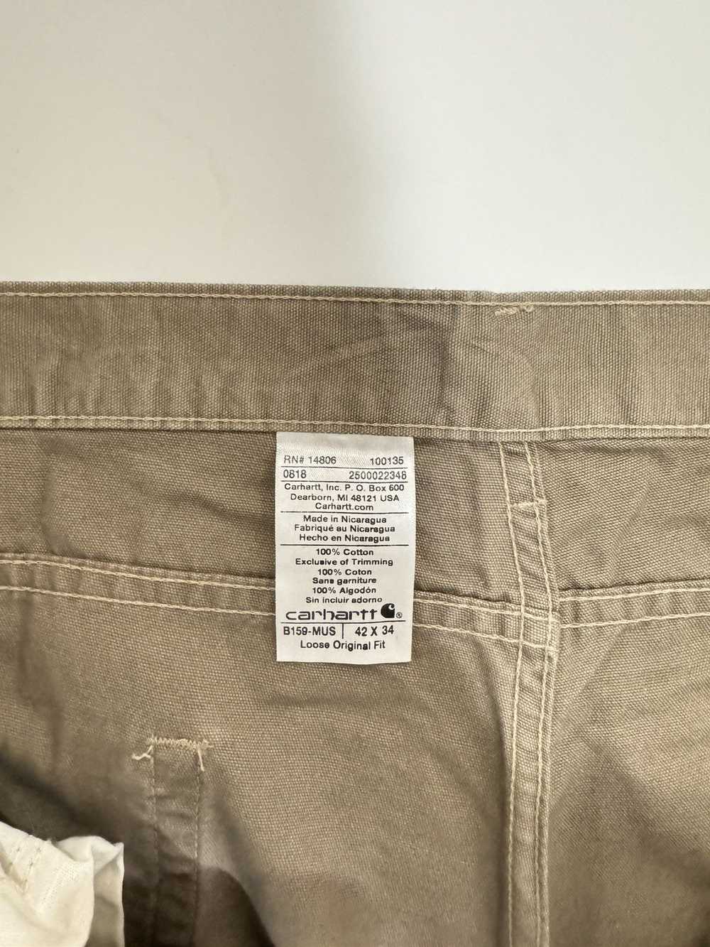 Carhartt Carhartt Original Fit B159 Tan Pants Men… - image 3