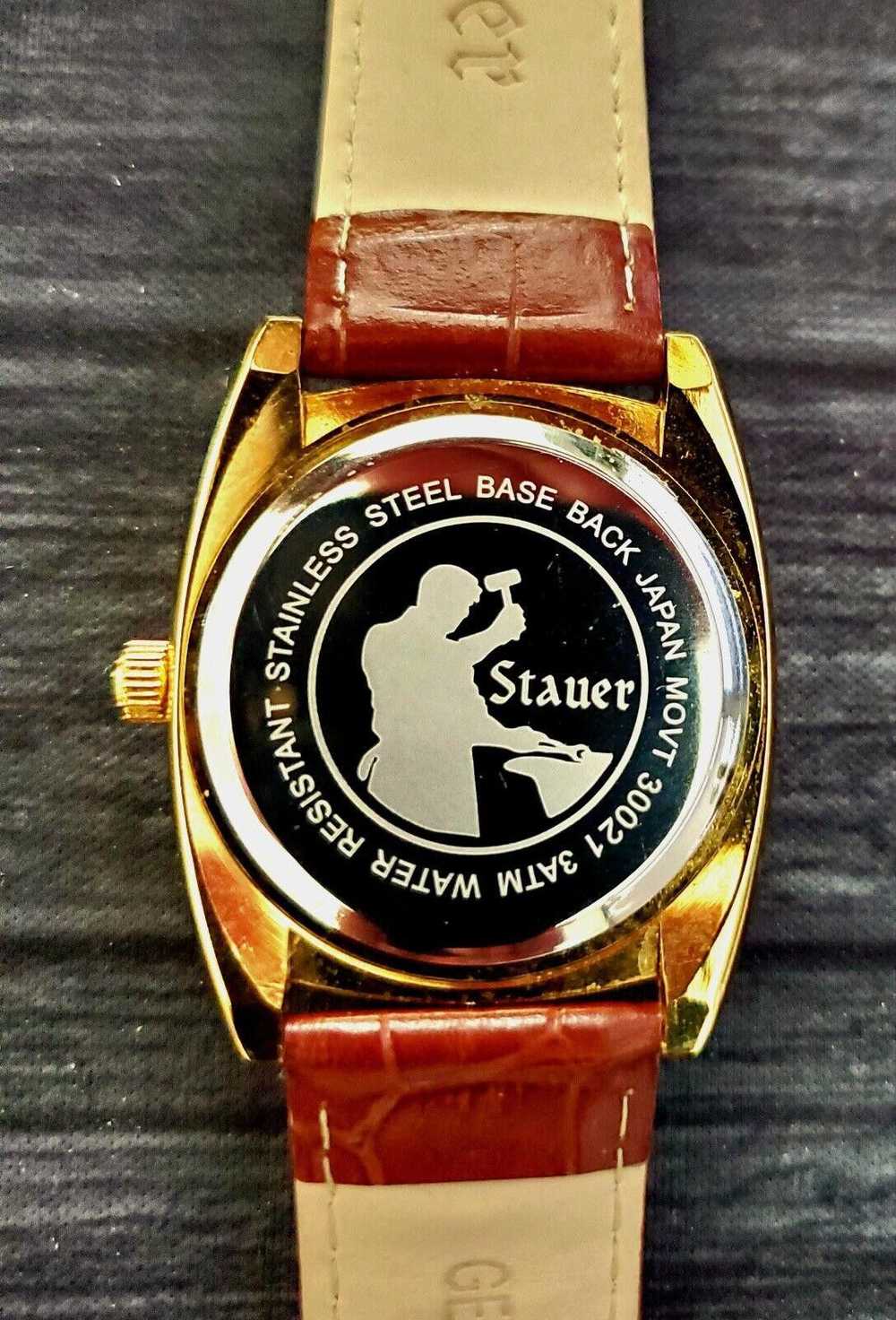 Designer Rare Stauer Time Master Piezo Mens Watch… - image 6