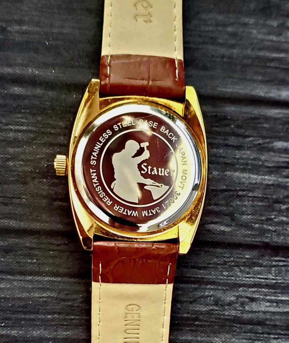 Designer Rare Stauer Time Master Piezo Mens Watch… - image 8