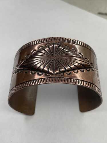 Authentic navajo wide copper - Gem