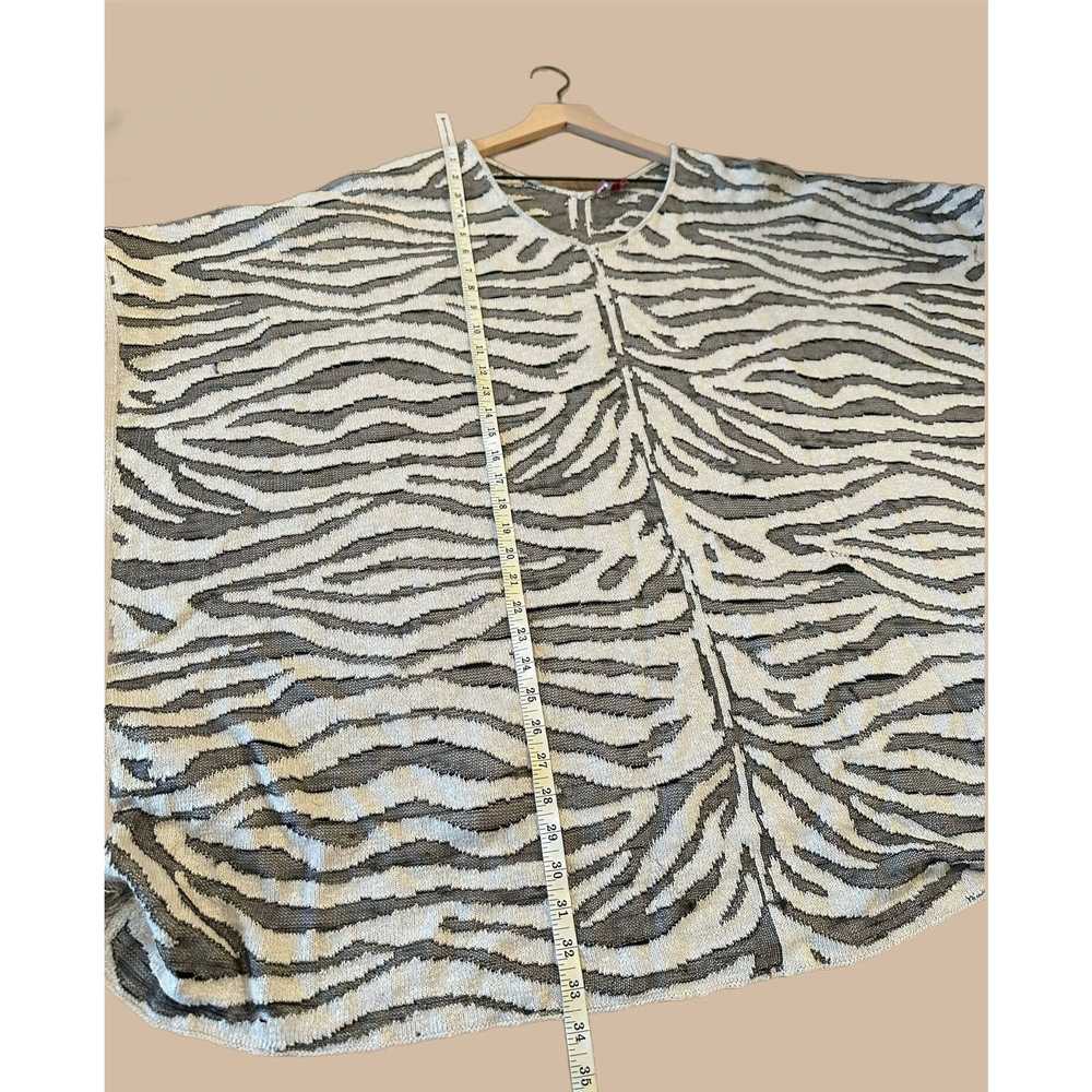 Staud STAUD Cassia Zebra Shawl - Animal - Off Whi… - image 7