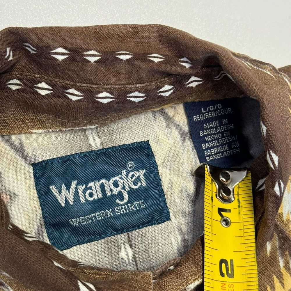 Vintage × Wrangler Vintage Wrangler Aztec Western… - image 5