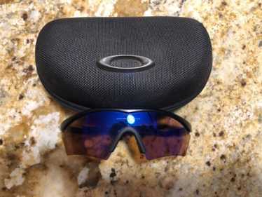 OAKLEY　MFrame オークリー　Mフレーム　ブルーレンズ　ブルーフレーム Oakley M-Frame Metallic Blue w/ Sweep Black Iridium Lenses