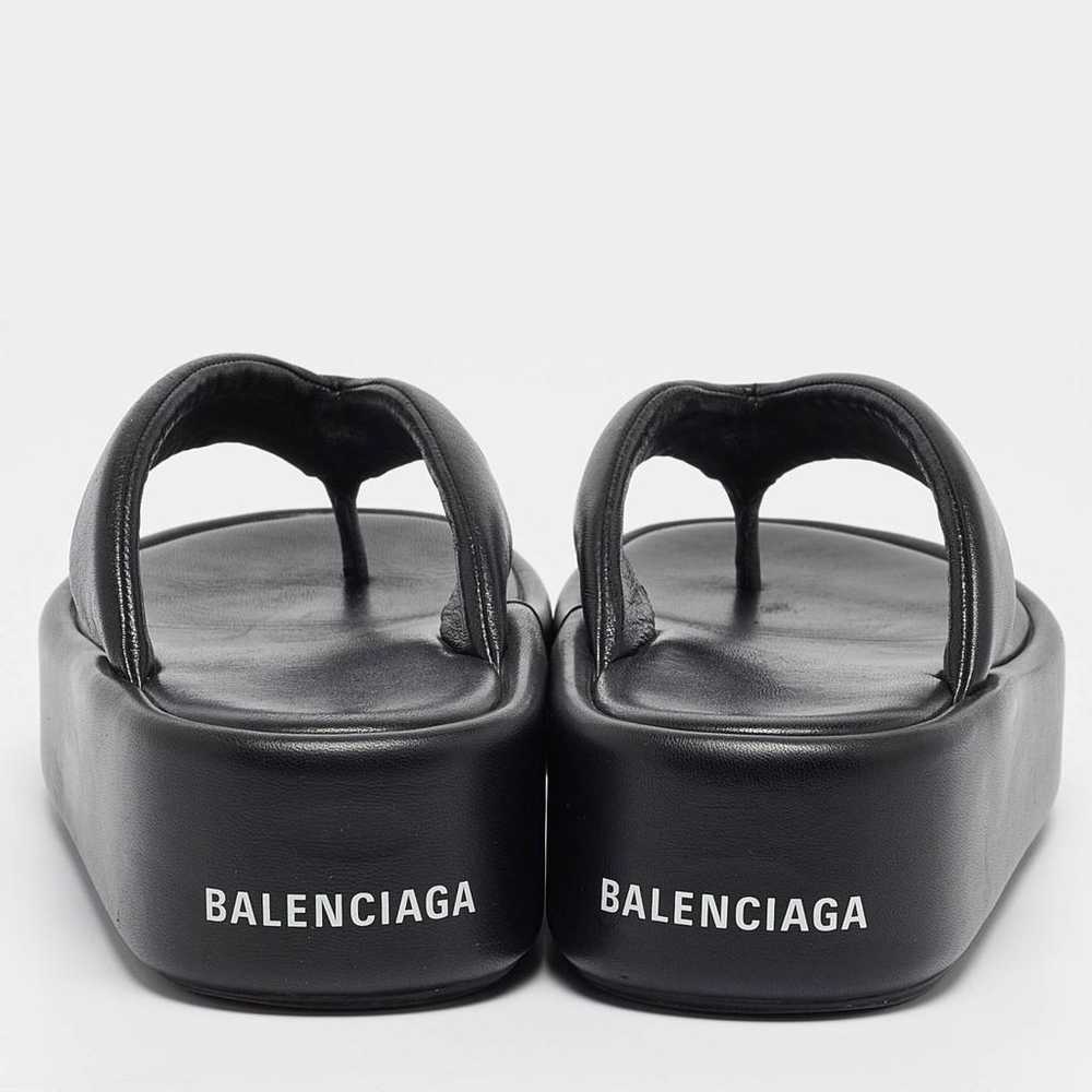 Balenciaga Patent leather sandal - image 4