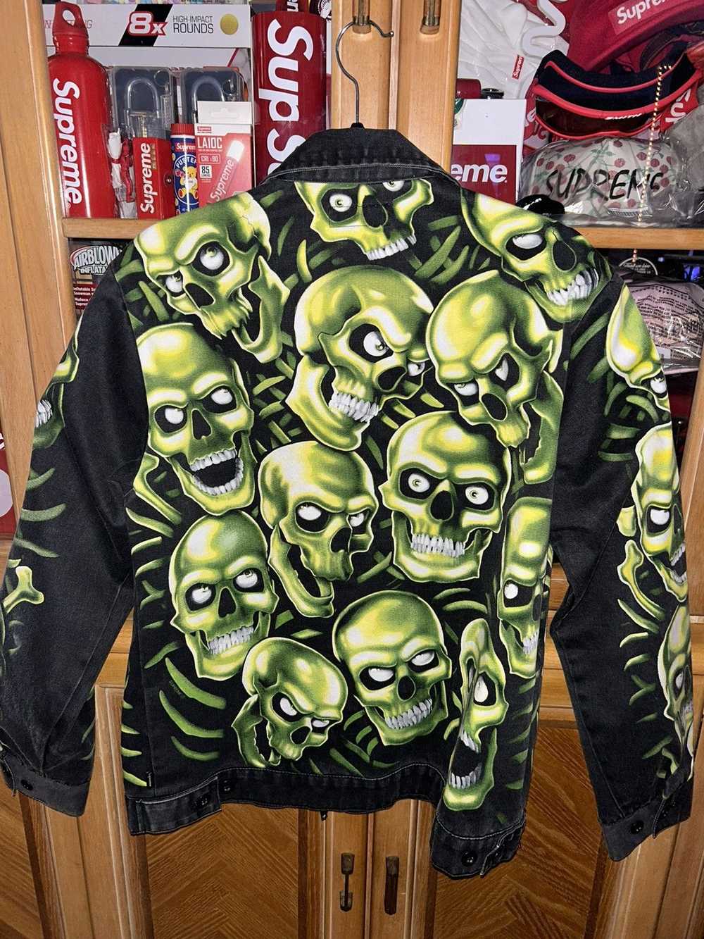 Supreme Supreme Skull Pile Work Jacket Multi SS18… - image 3