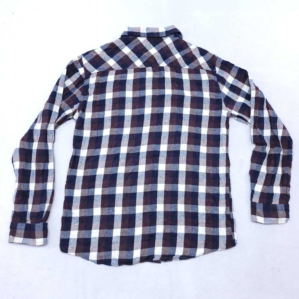 Active Active Gingham Flannel Button Up Shirt Men… - image 10