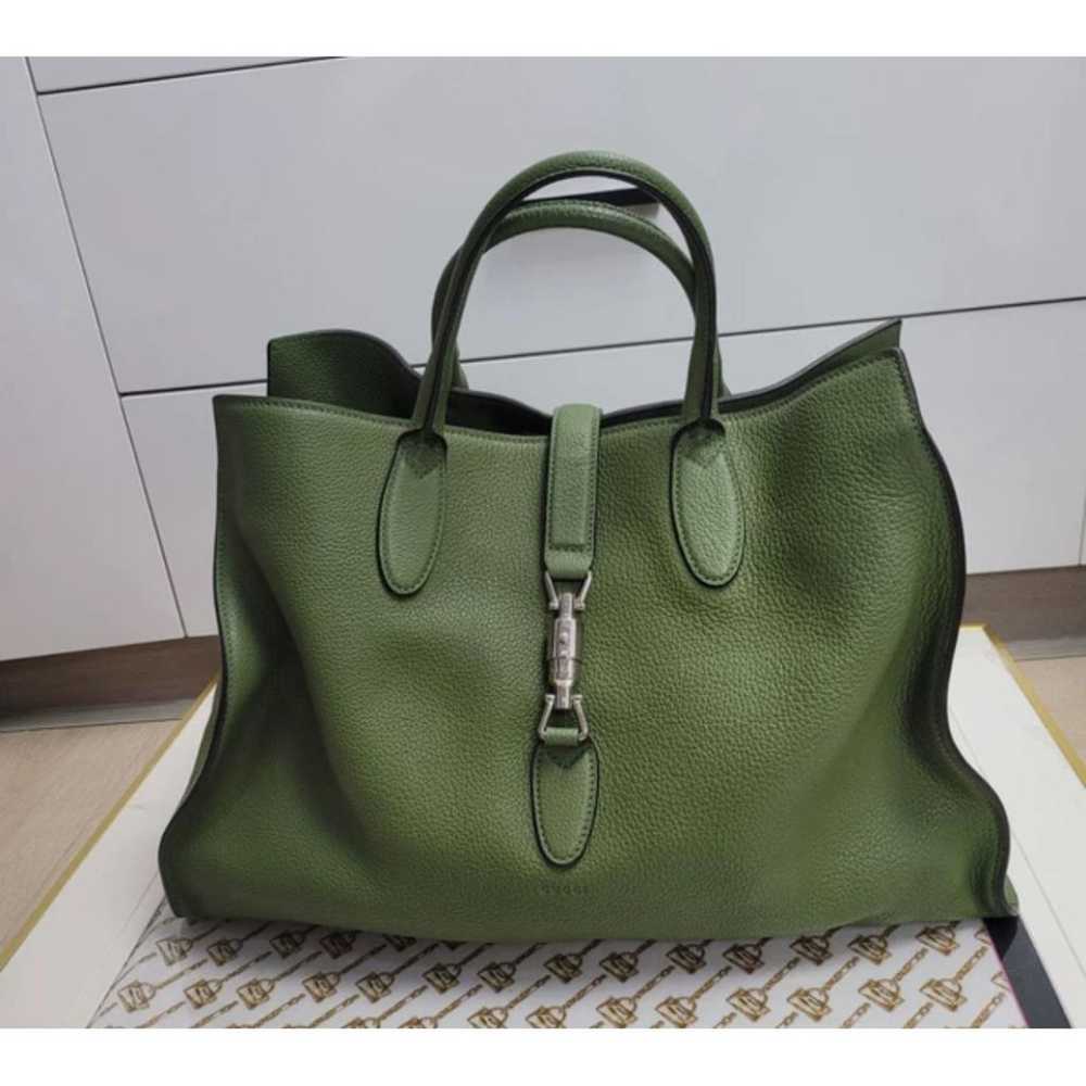 Gucci Jackie 1961 leather tote - image 5