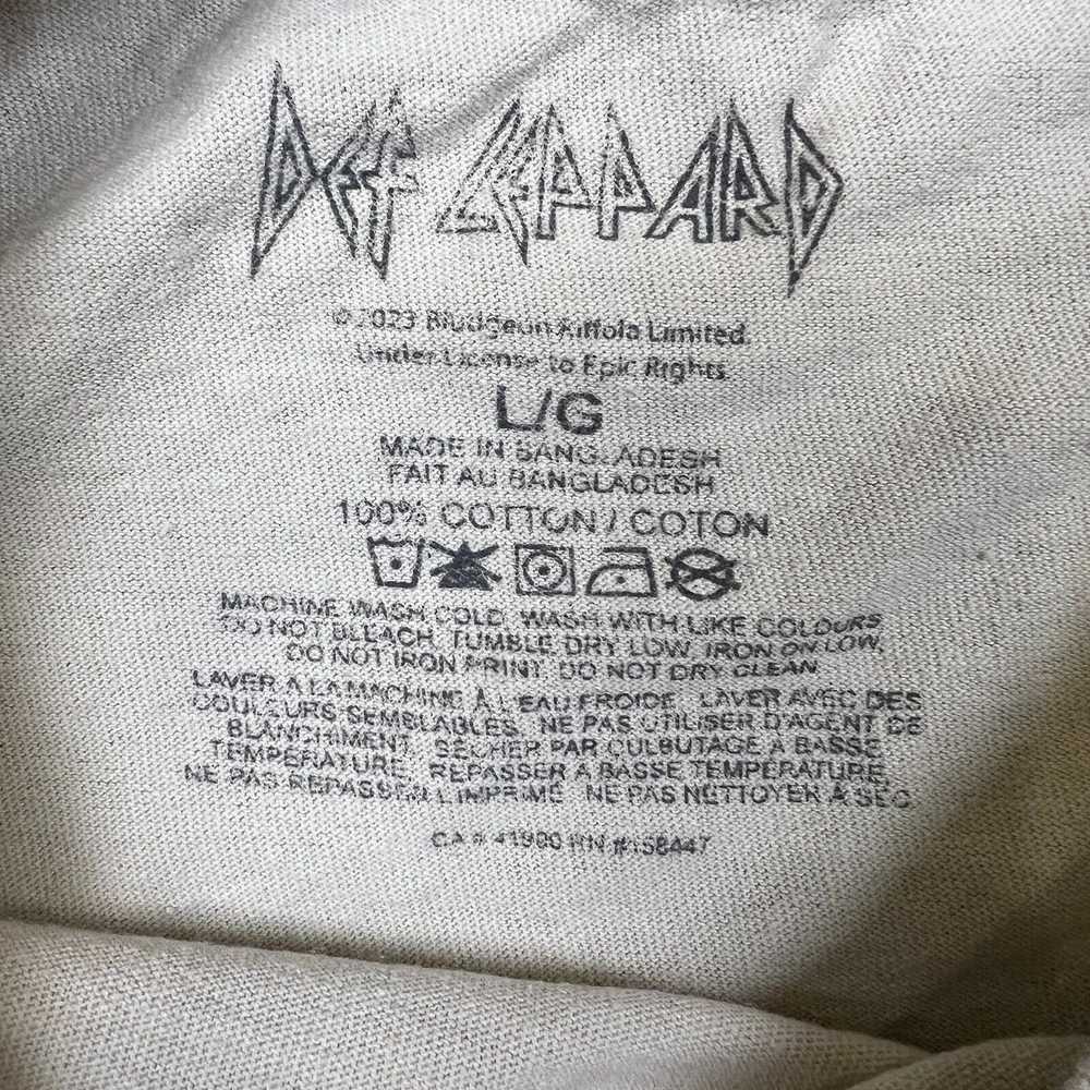 Band Tees × Def Leppard × Vintage Vintage 2023 De… - image 8