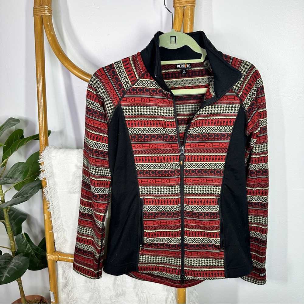 Kerrits Rider Red and Black Jacket sz S - image 1