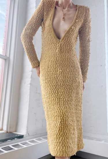 Karl Lagerfeld for Chloè sunshine crazy knit dress