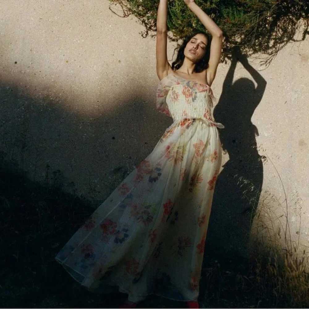 Dôen Silk maxi dress - image 2