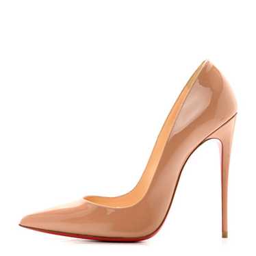 CHRISTIAN LOUBOUTIN Patent So Kate 120 Pumps 38.5… - image 1