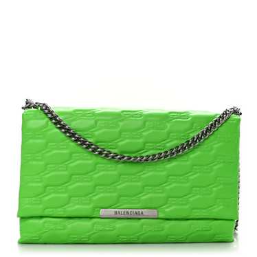 BALENCIAGA Nappa BB Monogram Embossed XL Triplet … - image 1