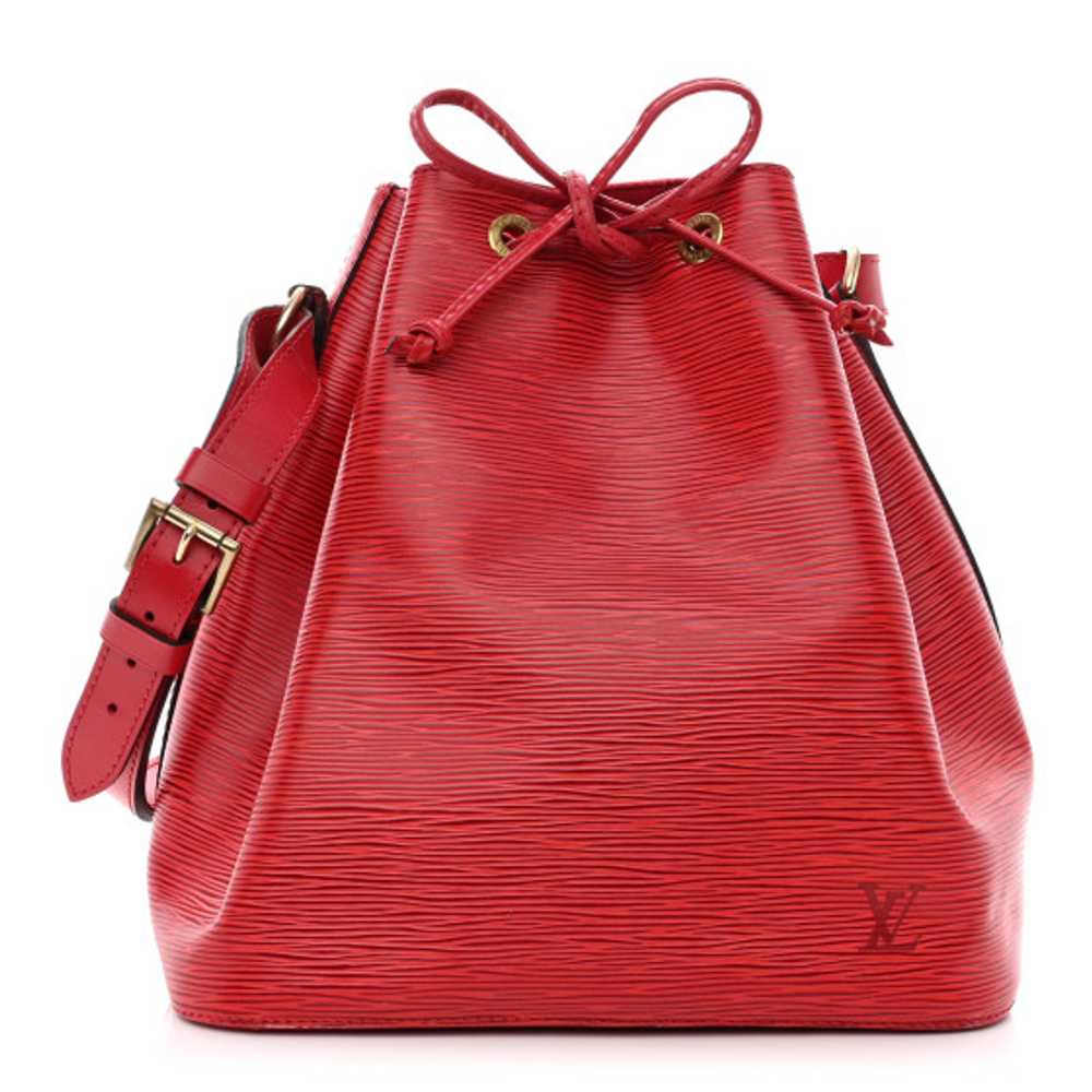 LOUIS VUITTON Epi Petit Noe Castillan Red - image 1