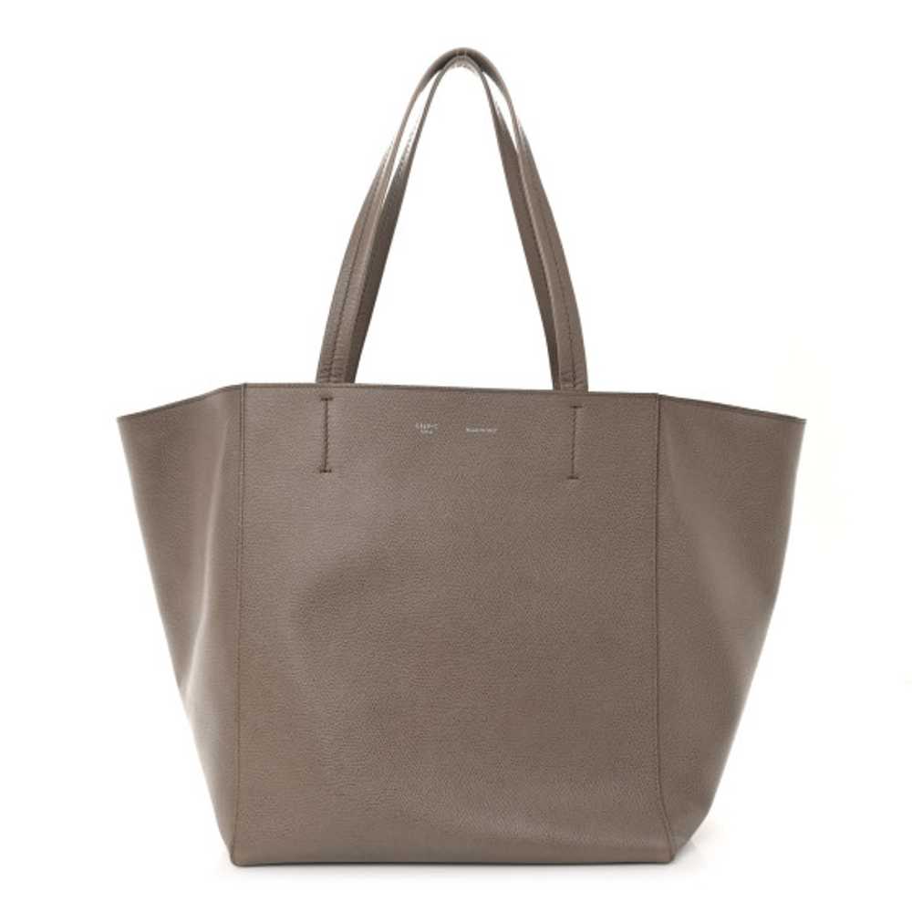 CELINE Grained Calfskin Medium Horizontal Cabas P… - image 1