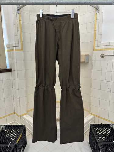 2000s Burberry Prorsum Light Cotton Biker Pants wi