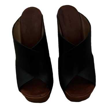 Celine Leather mules & clogs - image 1