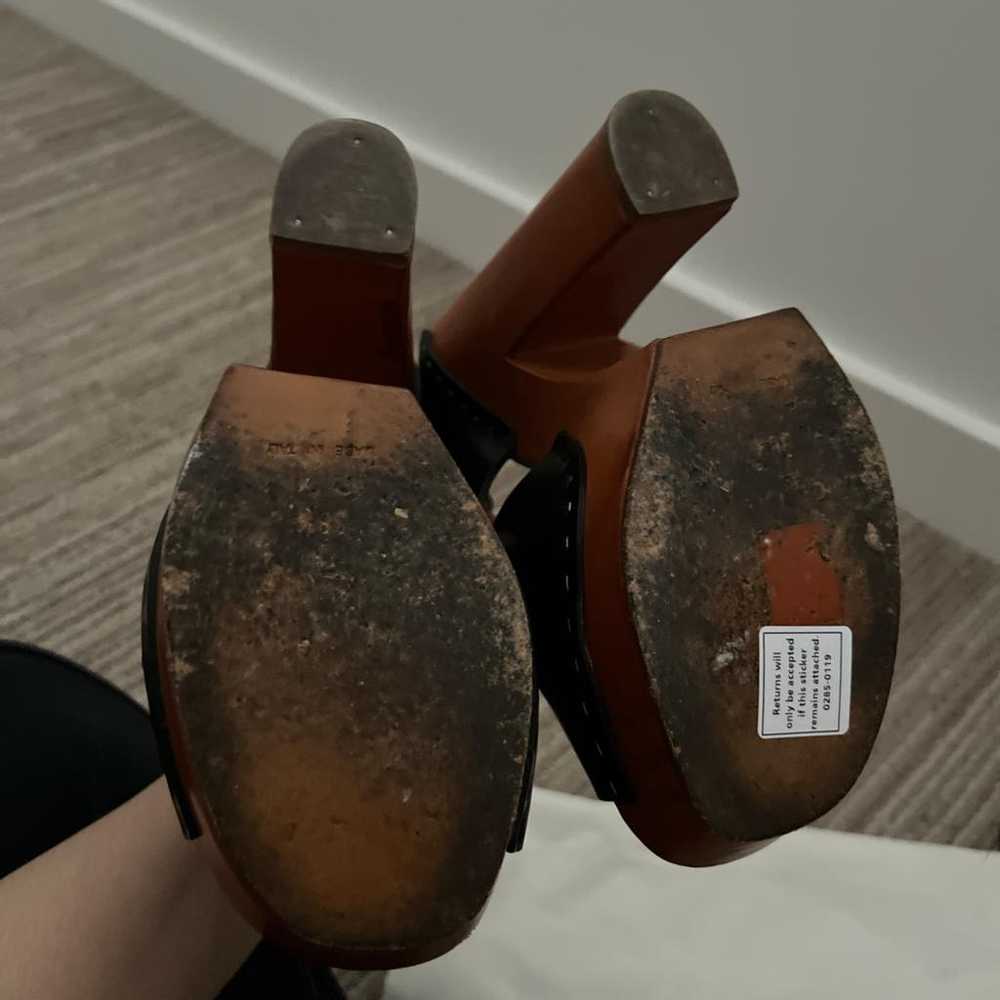 Celine Leather mules & clogs - image 4